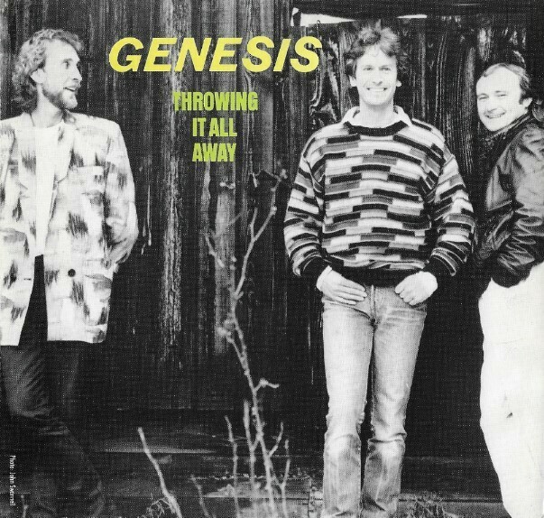 Genesis / Throwing It All Away | Atlantic 7-89372 | Picture Sleeve | August 1986