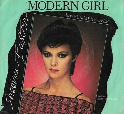 Easton, Sheena / Modern Girl | EMI America 8080 | Single, 7&quot; Vinyl | May 1981 | with Picture Sleeve