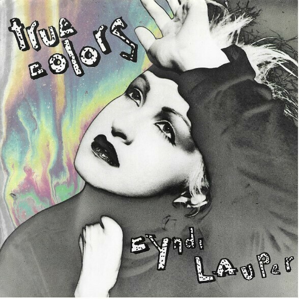 Lauper, Cyndi / True Colors | Portrait 37-06247 | Single, 7&quot; Vinyl | August 1986 | with Picture Sleeve