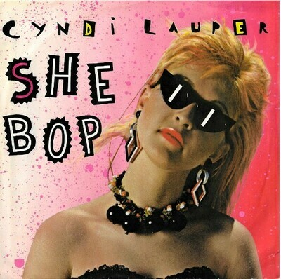 Lauper, Cyndi / She Bop | Portrait 37-04516 | Single, 7&quot; Vinyl | July 1984 | with Picture Sleeve