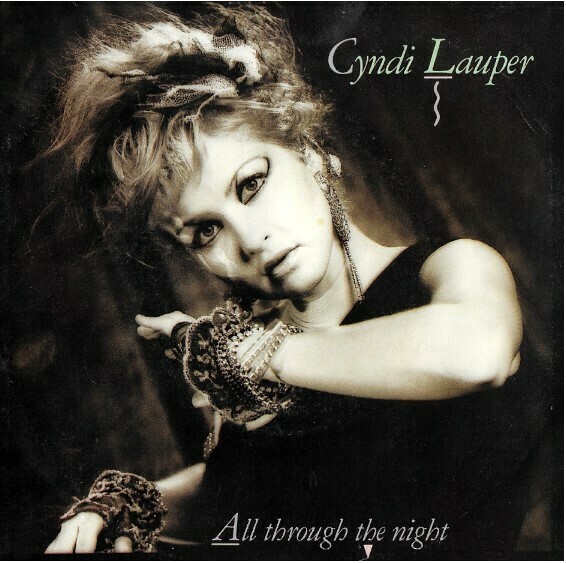 Lauper, Cyndi / All Through the Night | Portrait 37-04639 | Single, 7&quot; Vinyl | September 1984 | with Picture Sleeve