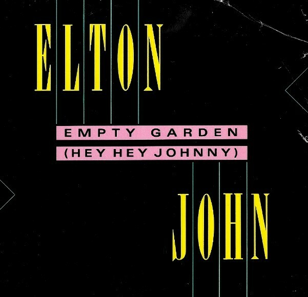 John, Elton / Empty Garden | Geffen GEF-50049 | Single, 7" Vinyl | March 1982 | with Picture Sleeve