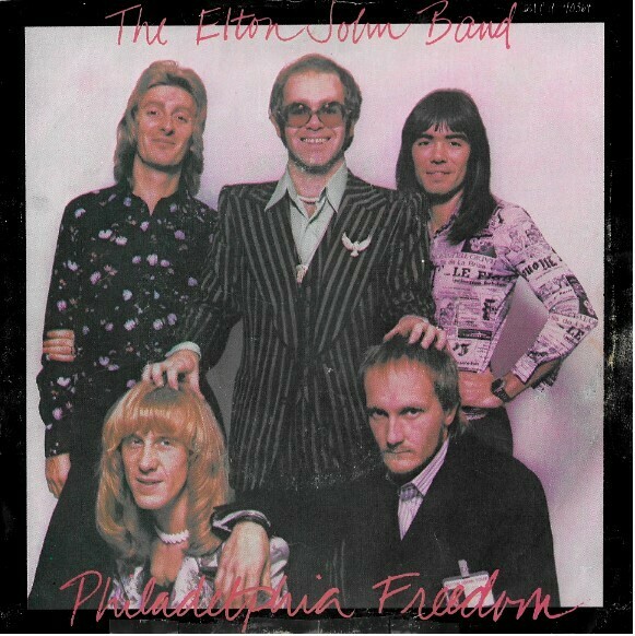 John, Elton / Philadelphia Freedom | MCA 40364 | Single, 7&quot; Vinyl | February 1975 | with Picture Sleeve