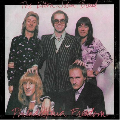 John, Elton / Philadelphia Freedom | MCA 40364 | Single, 7&quot; Vinyl | February 1975 | with Picture Sleeve