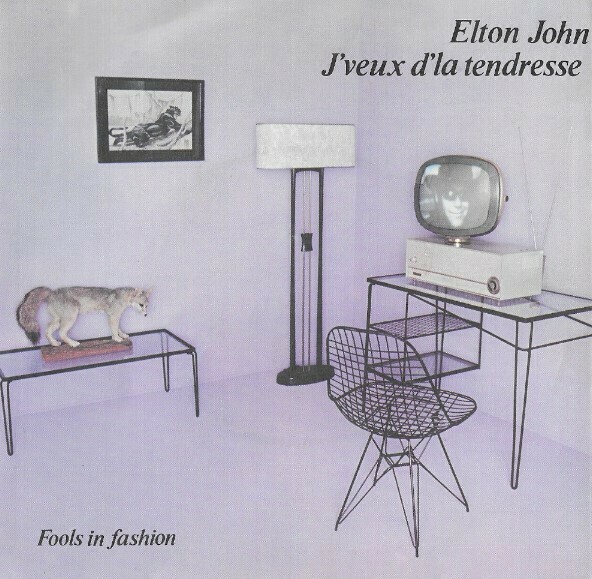 John, Elton / J'veux d'la Tendresse | Rocket 6000 675 | Single, 7" Vinyl | May 1981 | with Picture Sleeve | France