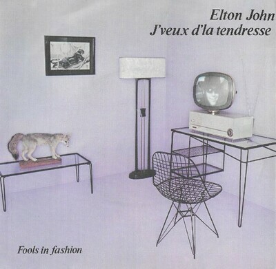 John, Elton / J'veux d'la Tendresse | Rocket 6000 675 | Single, 7" Vinyl | May 1981 | with Picture Sleeve | France