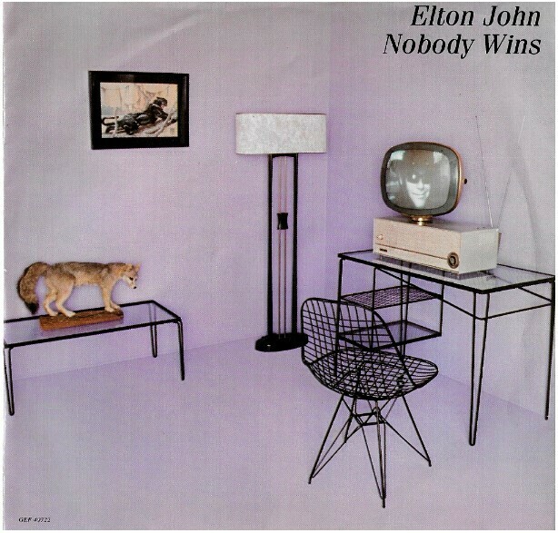 John, Elton / Nobody Wins | Geffen GEF-49722 | Single, 7" Vinyl | April 1981 | with Picture Sleeve