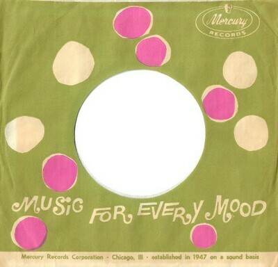 Mercury / Music For Every Mood | Record Company Sleeve, 7" | Early 1960s