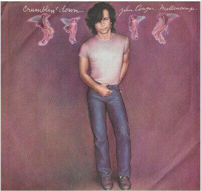 Mellencamp, John / Crumblin' Down | Riva R-214 | Single, 7" Vinyl | October 1983 | with Picture Sleeve