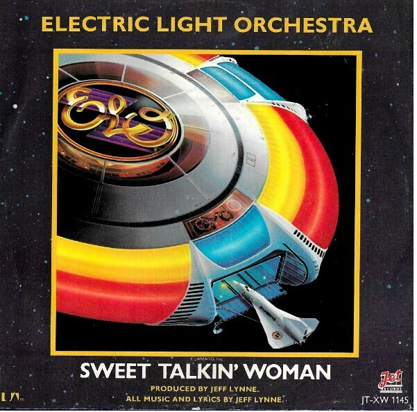 Electric Light Orchestra / Sweet Talkin&#39; Woman | Jet JT-XW1145 | Single, 7&quot; Vinyl | February 1978 | with Picture Sleeve | Purple Vinyl