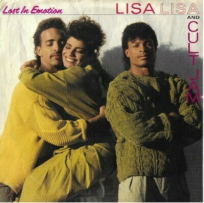 Lisa Lisa and Cult Jam / Lost In Emotion | Columbia 38-07267 | Single, 7" Vinyl | July 1987 | with Picture Sleeve