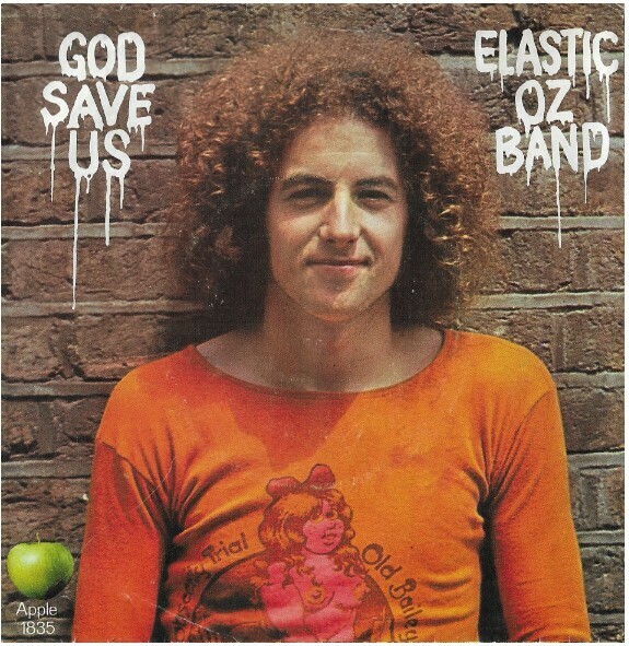 Elastic Oz Band / God Save Us | Apple 1835 | Single, 7" Vinyl | July 1971 | with Picture Sleeve