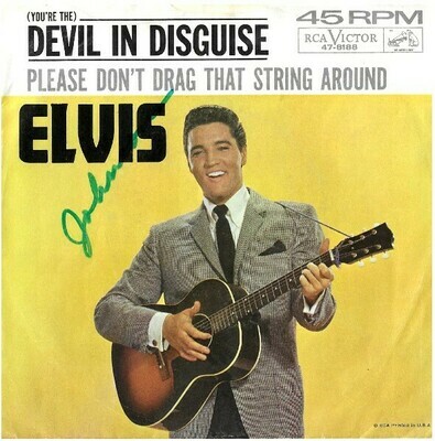 Presley, Elvis / Devil In Disguise | RCA Victor 47-8188 | Picture Sleeve | June 1963