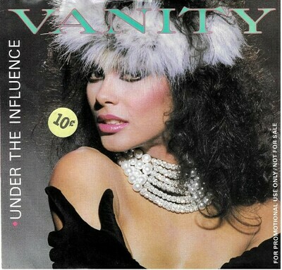 Vanity / Under the Influence | Motown 1833MF | Single, 7&quot; Vinyl | With Sleeve | April 1986 | Promo