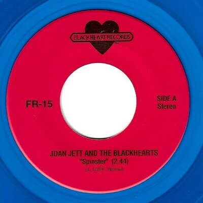 Jett, Joan (+ The Blackhearts) / Spinster | Blackheart FR-15 | Single, 7" Vinyl | Blue Vinyl | 1994