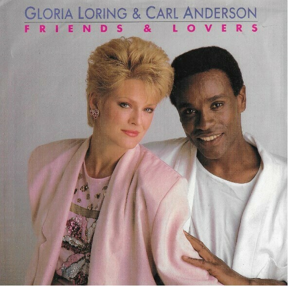 Loring, Gloria (+ Carl Anderson) / Friends and Lovers | Carrere USA ZS4-06122 | Single, 7" Vinyl | With Picture Sleeve | June 1986