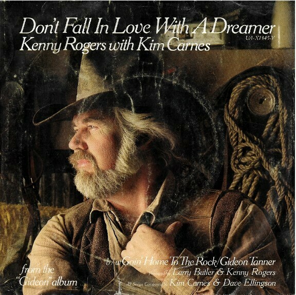 Rogers, Kenny (+ Kim Carnes) / Don&#39;t Fall in Love with a Dreamer | United Artists UA-X1345-Y | Single, 7&quot; Vinyl | With Picture Sleeve | March 1980