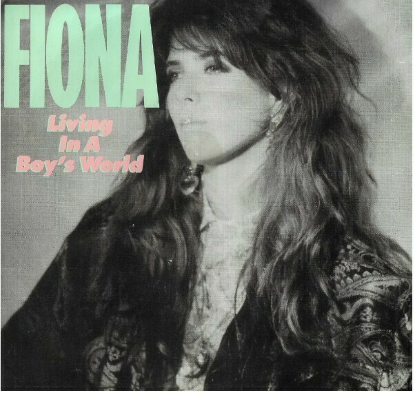 Fiona / Living in a Boy's World | Atlantic 7-89432 | Single, 7" Vinyl | With Picture Sleeve | Promo | 1986
