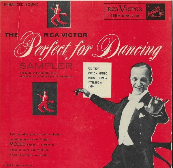 Various Artists / Perfect For Dancing Sampler | RCA Victor SPA-7-12 | EP, 7&quot; Vinyl | With Picture Sleeve | 1955
