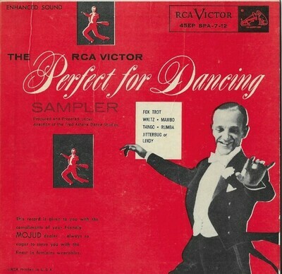 Various Artists / Perfect For Dancing Sampler | RCA Victor SPA-7-12 | EP, 7" Vinyl | With Picture Sleeve | 1955