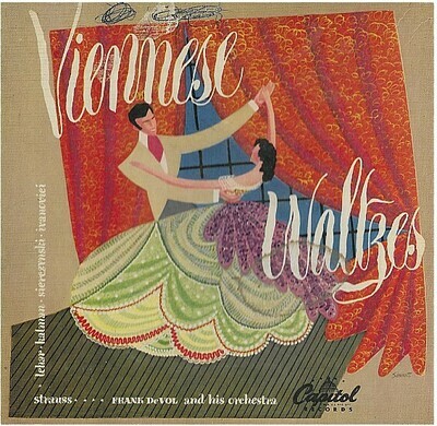 DeVol, Frank / Viennese Waltzes | Capitol CDF-2002 | Single, 7&quot; Vinyl | Four Record Box Set | February 1950