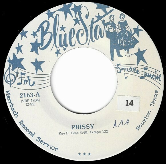 Uncredited Artists / Prissy | Blue Star 2163 | Single, 7&quot; Vinyl | February 1982