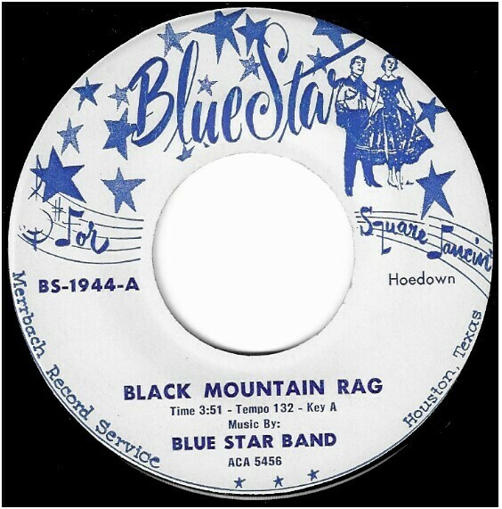 Blue Star Band / Black Mountain Rag | Blue Star BS-1944 | Single, 7" Vinyl | 1974