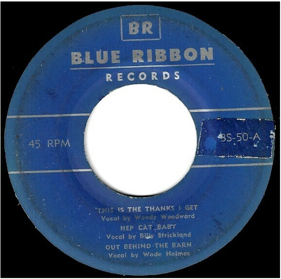 Various Artists / This Is the Thanks I Get | Blue Ribbon 3S-50 | EP, 7" Vinyl | 1950s