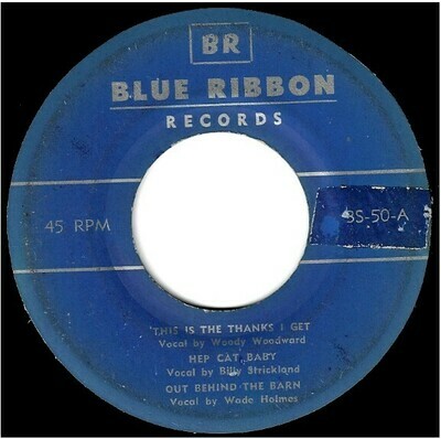Various Artists / This Is the Thanks I Get | Blue Ribbon 3S-50 | EP, 7" Vinyl | 1950s