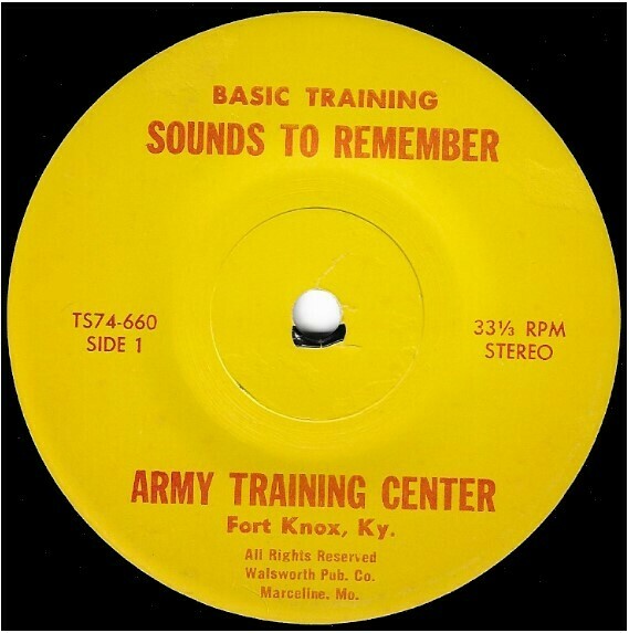 Army Training Center - Fort Knox, KY / Basic Training - Sounds to Remember | Walsworth TS74-660 | EP, 7" Vinyl