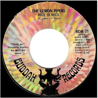 Lemon Pipers, The / Rice Is Nice | Buddah BDA-31 | Single, 7" Vinyl | February 1968