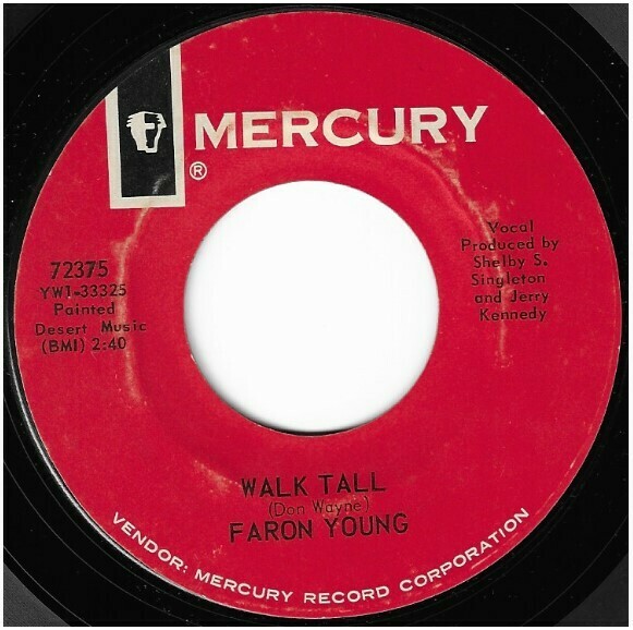 Young, Faron / Walk Talk | Mercury 72375 | Single, 7&quot; Vinyl | December 1964