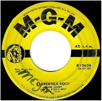 Sandy, Frank (+ The King&#39;s Men) / Tarrentela Rock | MGM K-12626 | Single, 7&quot; Vinyl | March 1958