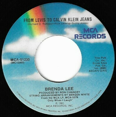 Lee, Brenda / From Levis to Calvin Klein Jeans | MCA 51230 | December 1981