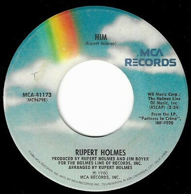 Holmes, Rupert / Him | MCA 41173 | January 1980
