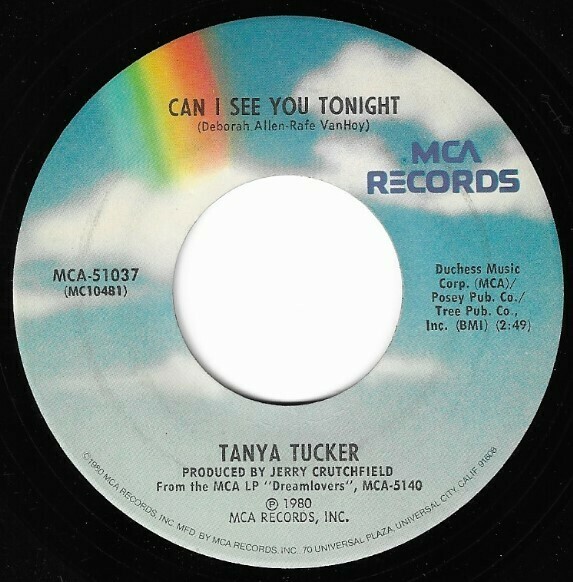 Tucker, Tanya / Can I See You Tonight | MCA 51037 | December 1980