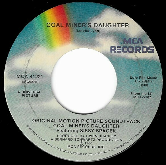 Spacek, Sissy / Coal Miner's Daughter | MCA 41221 | March 1980
