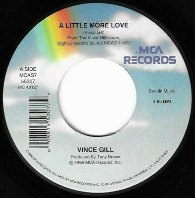 Gill, Vince / A Little More Love | MCA MCAS7-55307 | March 1997