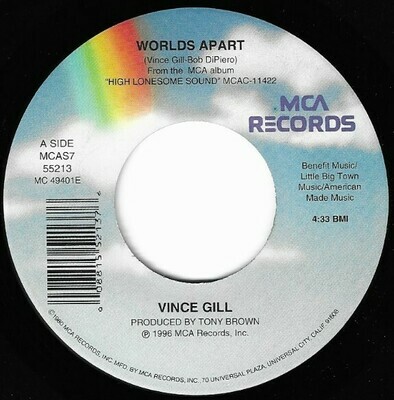 Gill, Vince / Worlds Apart | MCA MCAS7-55213 | July 1996