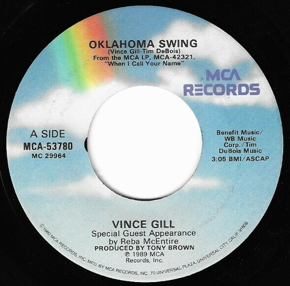 Gill, Vince / Oklahoma Swing | MCA 53780 | March 1990 | Reba McEntire