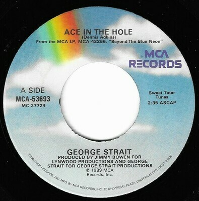 Strait, George / Ace In the Hole | MCA 53693 | July 1989