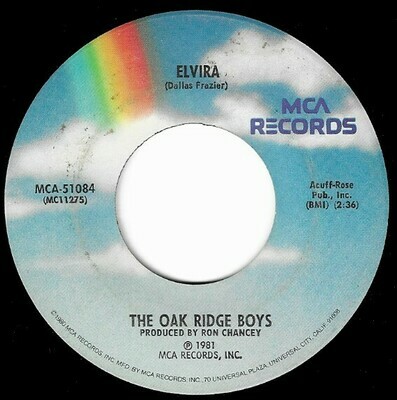 Oak Ridge Boys / Elvira | MCA 51084 | March 1981