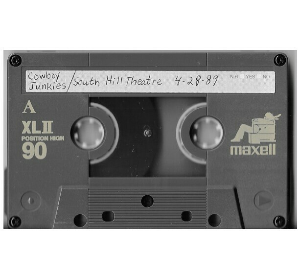 Cowboy Junkies / Pittsburgh, PA | South Hills Theater | April 1989
