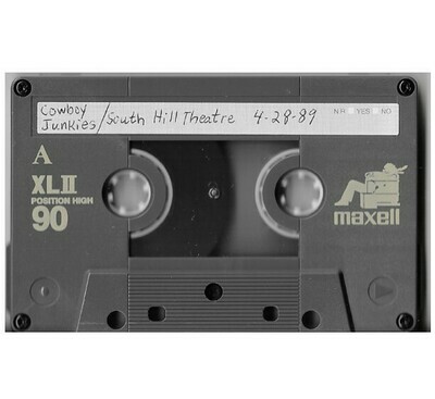 Cowboy Junkies / Pittsburgh, PA | South Hills Theater | April 1989