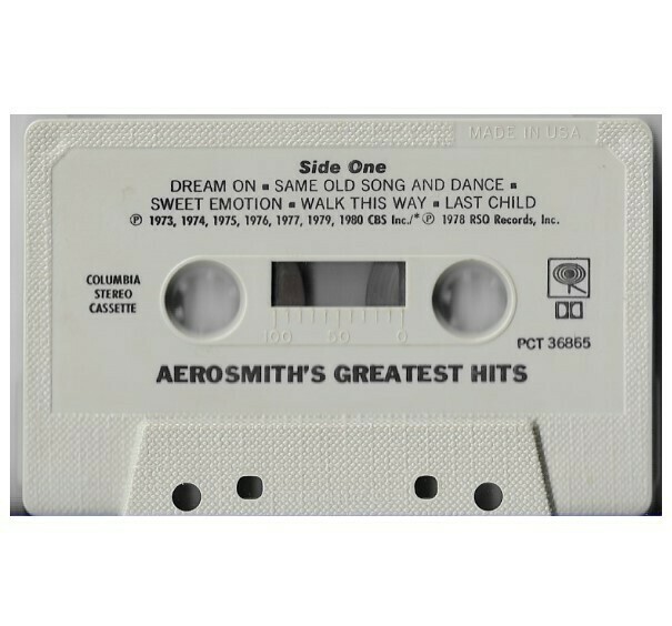 Aerosmith / Greatest Hits | Columbia PCT-36865 | Cassette | November 1980