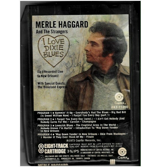 Haggard, Merle / I Love Dixie Blues | Capitol 8XT-11200 | July 1973