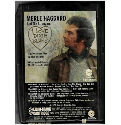 Haggard, Merle / I Love Dixie Blues | Capitol 8XT-11200 | July 1973