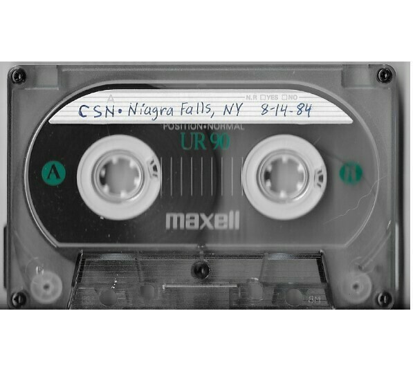Crosby, Stills + Nash / Niagra Falls, NY | Convention Center | August 1984