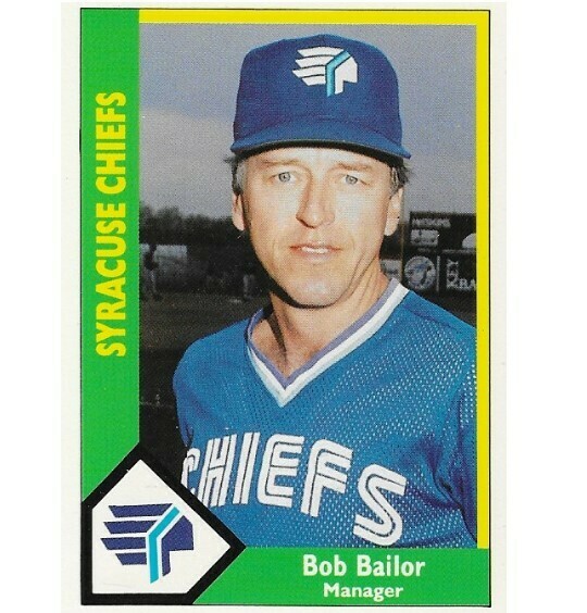 Bailor, Bob / Syracuse Chiefs | CMC #674 | Baseball Trading Card | 1990
