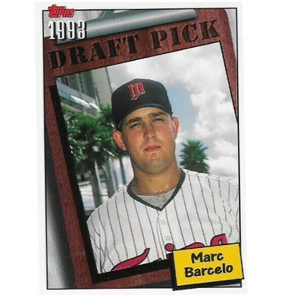 Barcelo, Marc / Minnesota Twins | Topps #747 | Baseball Trading Card | 1994 | Draft Pick Series | Rookie Card
